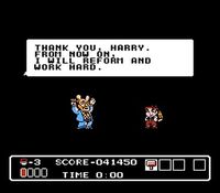 une photo d'Ã©cran de Hammerin Harry sur Nintendo Nes